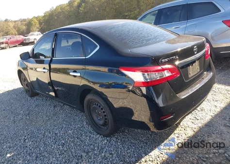 2015 Nissan Sentra S из США, поврежденный, VIN 3N1AB7AP4FY383347